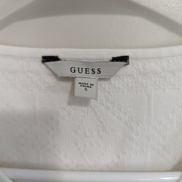 Guess Peplum Tank top with open back Size small - Picture 7 of 7